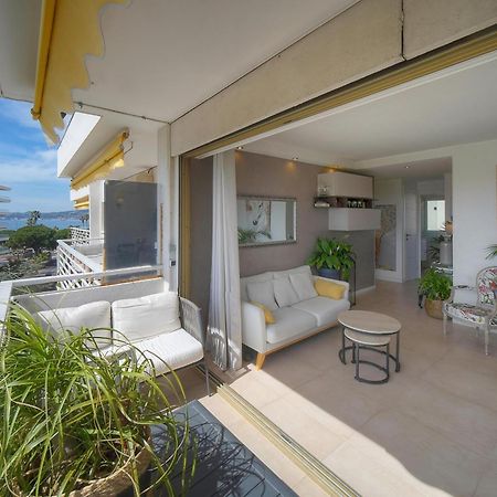 Frgk "Etoile Du Sud Terrasse Vue Mer Palm Beach" カンヌ エクステリア 写真