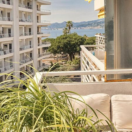 Frgk "Etoile Du Sud Terrasse Vue Mer Palm Beach" カンヌ エクステリア 写真