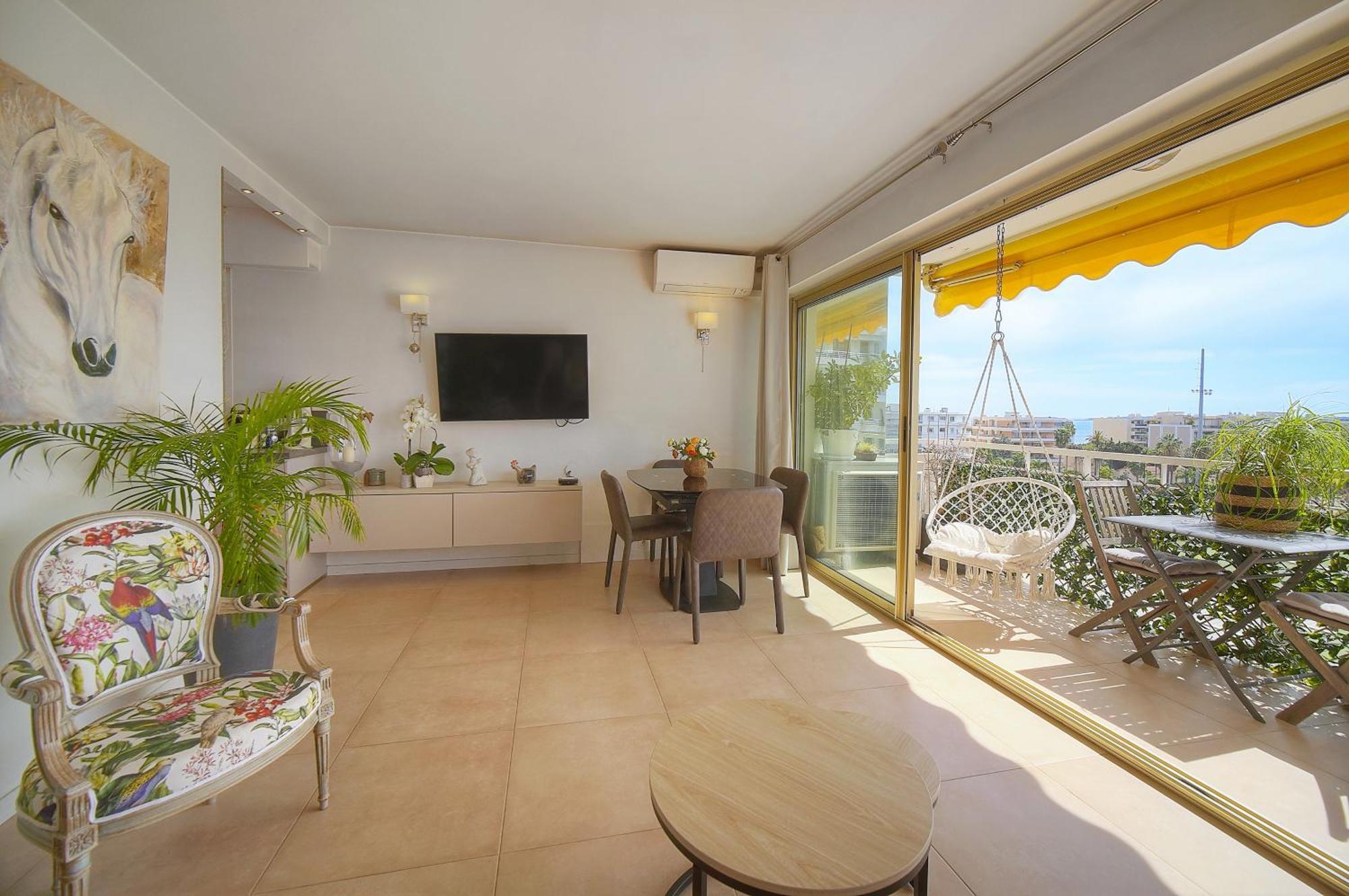 Frgk "Etoile Du Sud Terrasse Vue Mer Palm Beach" カンヌ エクステリア 写真