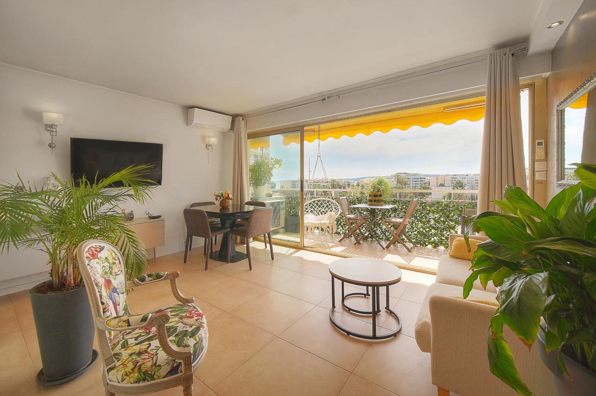 Frgk "Etoile Du Sud Terrasse Vue Mer Palm Beach" カンヌ エクステリア 写真