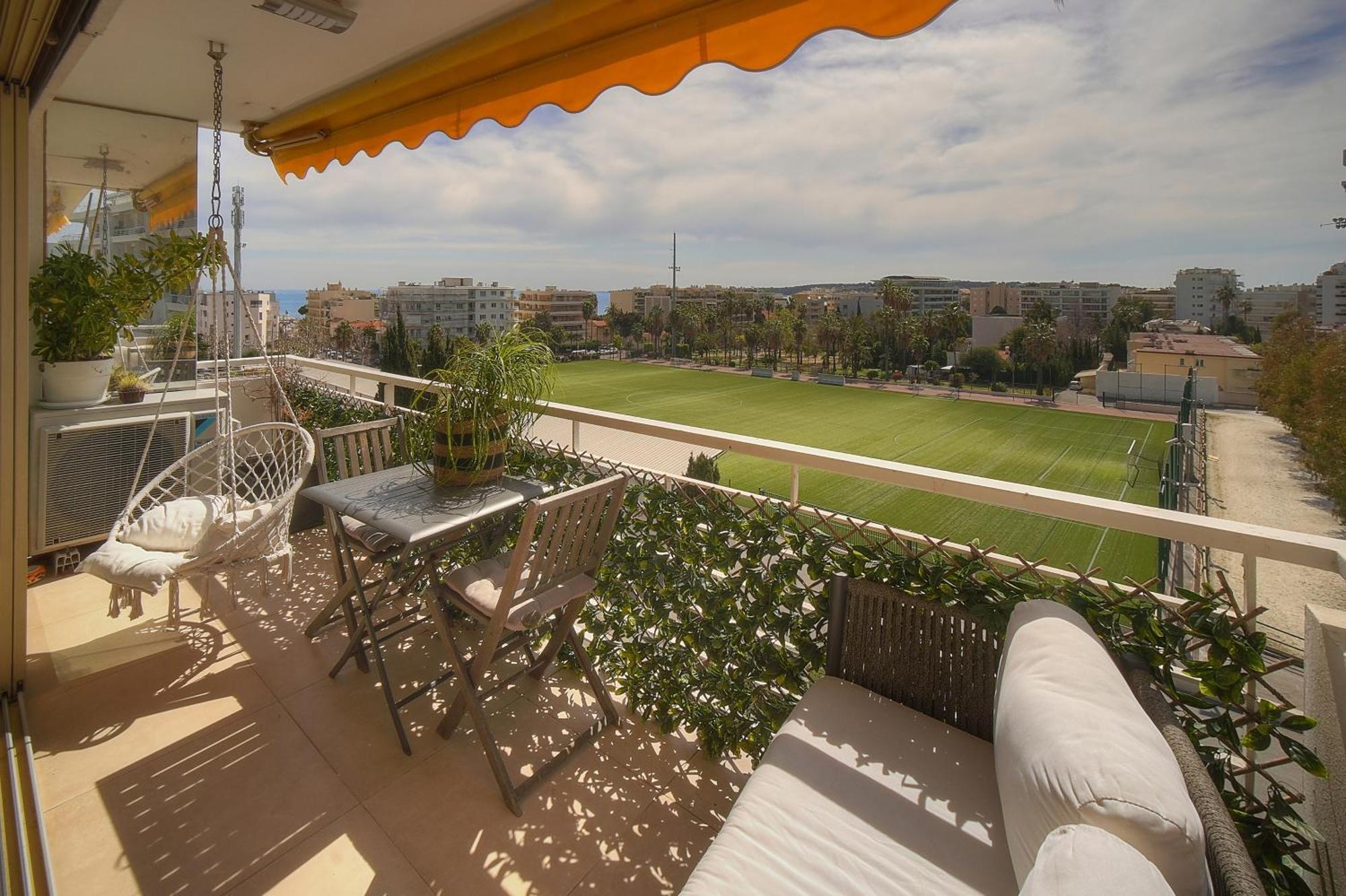 Frgk "Etoile Du Sud Terrasse Vue Mer Palm Beach" カンヌ エクステリア 写真