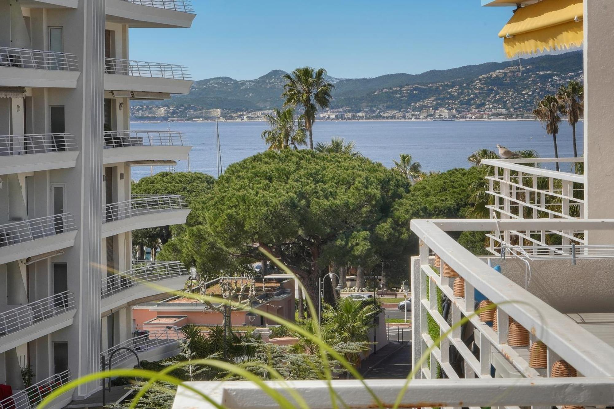 Frgk "Etoile Du Sud Terrasse Vue Mer Palm Beach" カンヌ エクステリア 写真